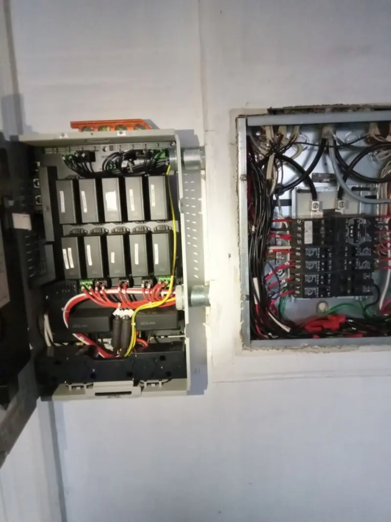Electrical panel upgrade completed for Carbon Monoxide Detector Installation in Hingham
